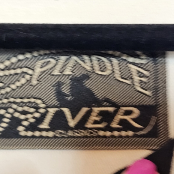 Vintage Spindle River Western Color Block Shirt - Picture 8 of 16